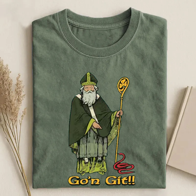 Funny Go'n git st patrick T-shirt