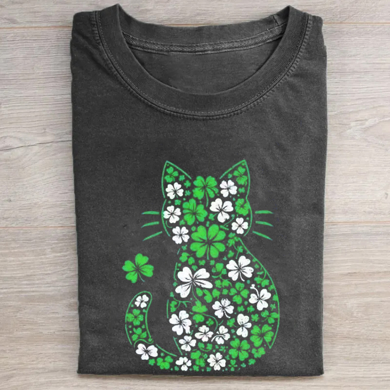 St. Patrick’s Day Cat T-shirt