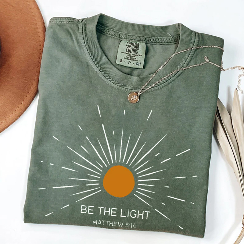 Be The Light Bible Verse T-shirt