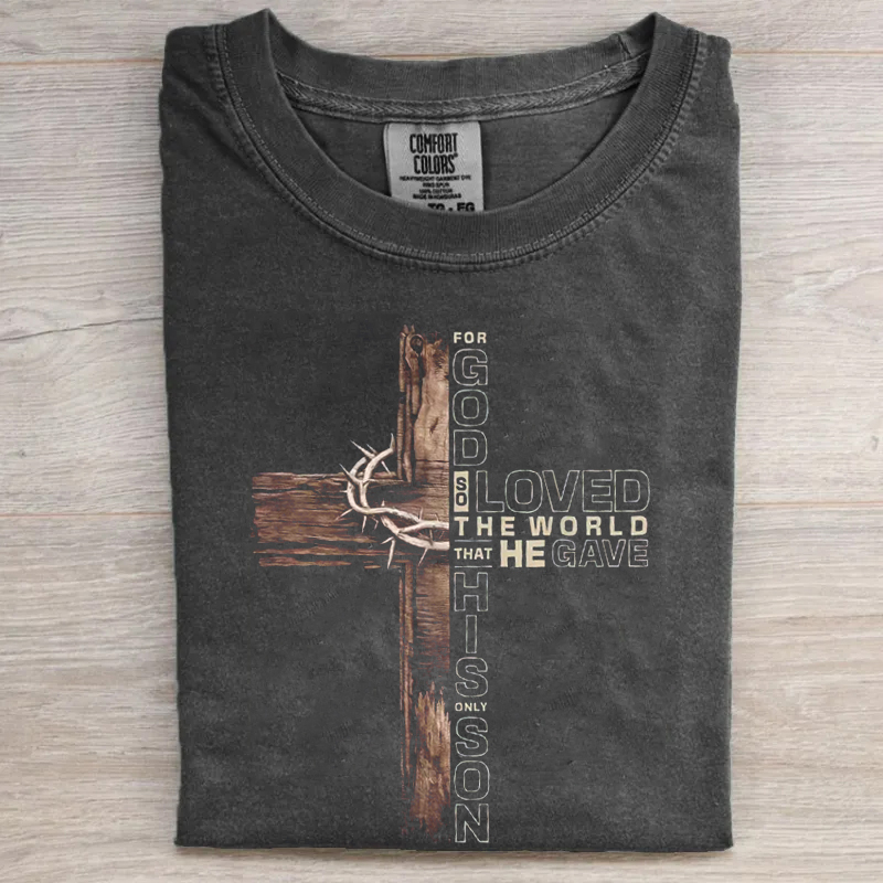 Christian Cross John 3:16 T-shirt