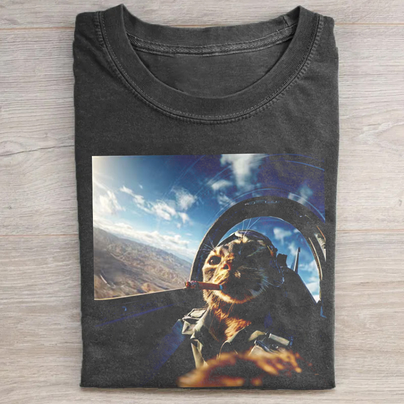 Funny Cat Graphics T-shirt