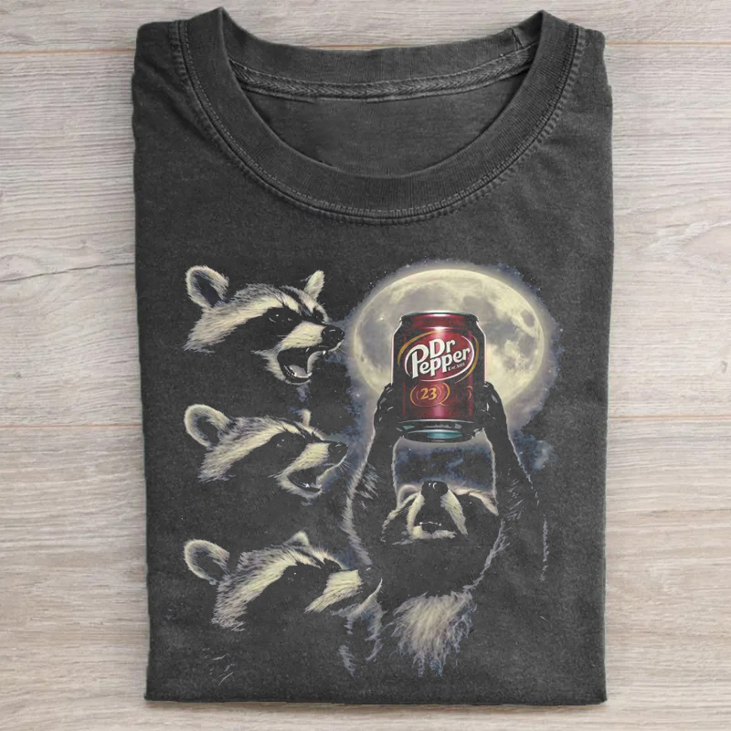 Funny Raccoon T-shirt