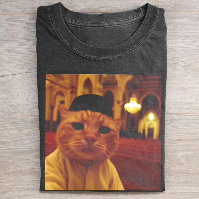 Funny Cat Graphics T-shirt