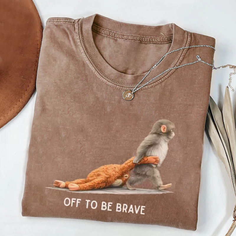 Off To Be Brave T-shirt