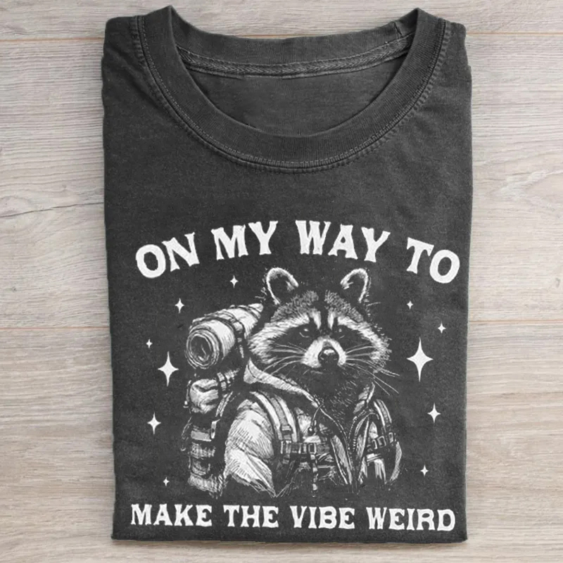 Funny Raccoon T-shirt
