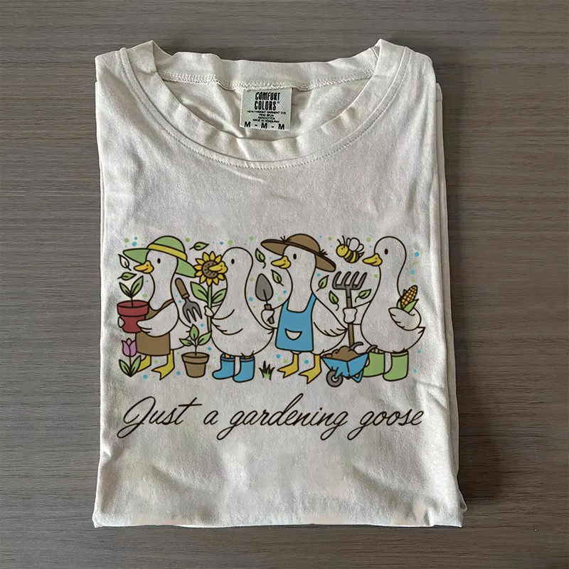 Silly Goose Plants Lover T-shirt