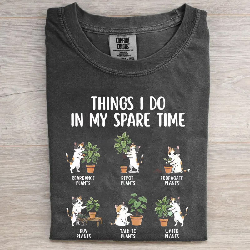 Cat Plant Lover T-shirt
