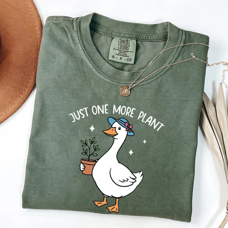 Just One More Gardening Mom T-shirt