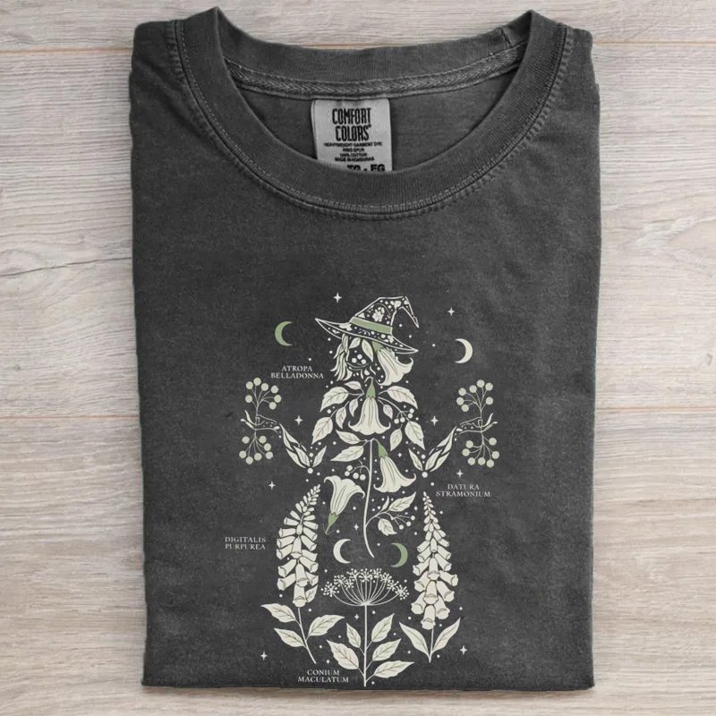 Poisonous Plants Witch T-shirt