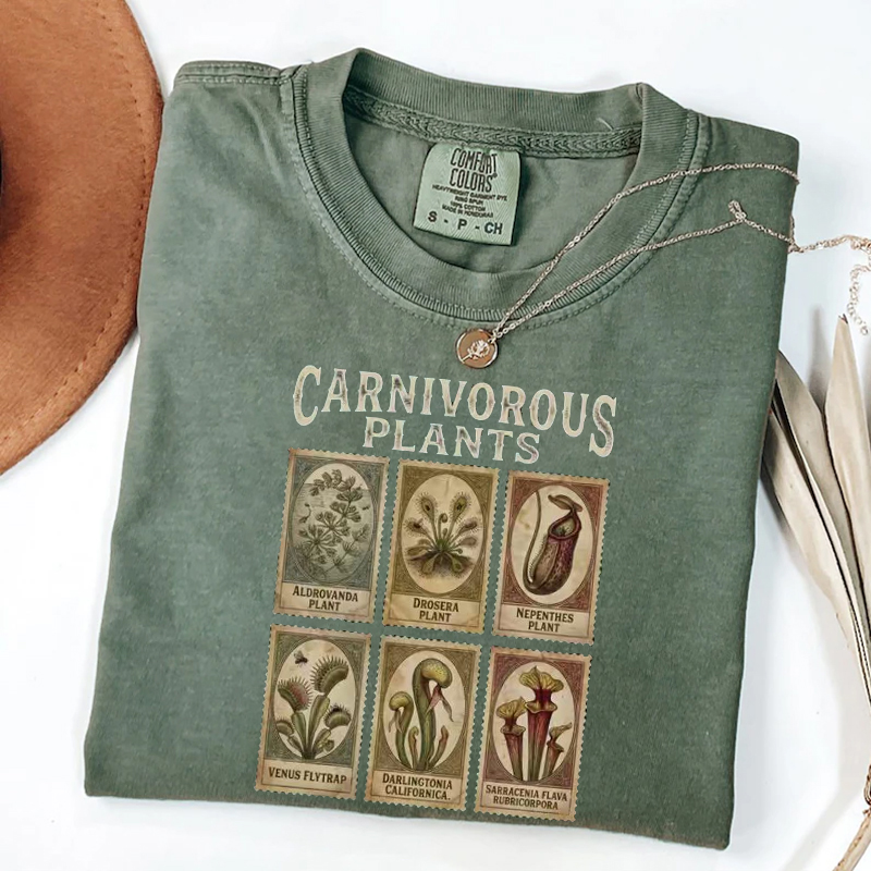 Vintage Carnivorous Plants T-shirt