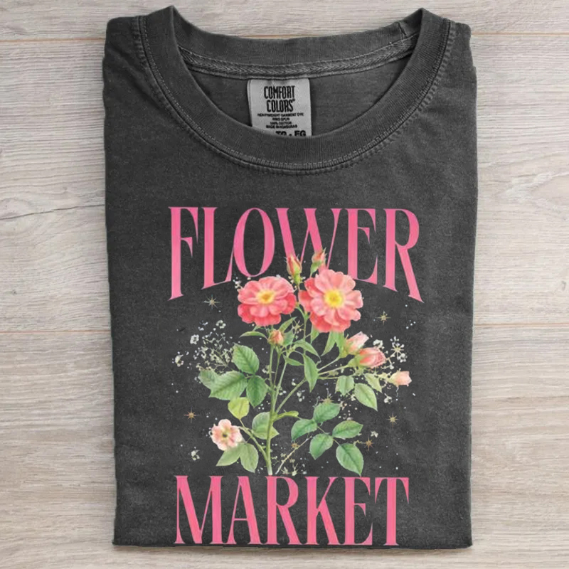 Flower Market T-shirt