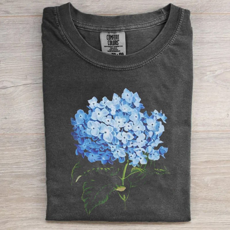 Blue Hydrangea T-shirt