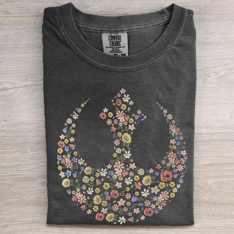 Rebel Alliance Flower T-shirt