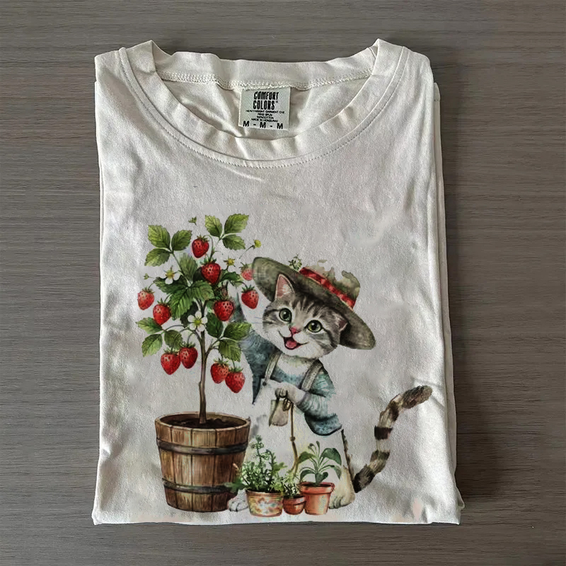Cats And Plants T-shirt