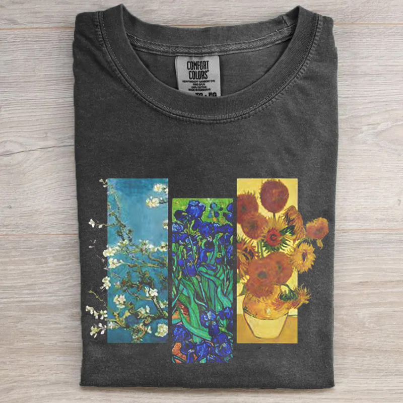 Van Gogh Flowers T-shirt