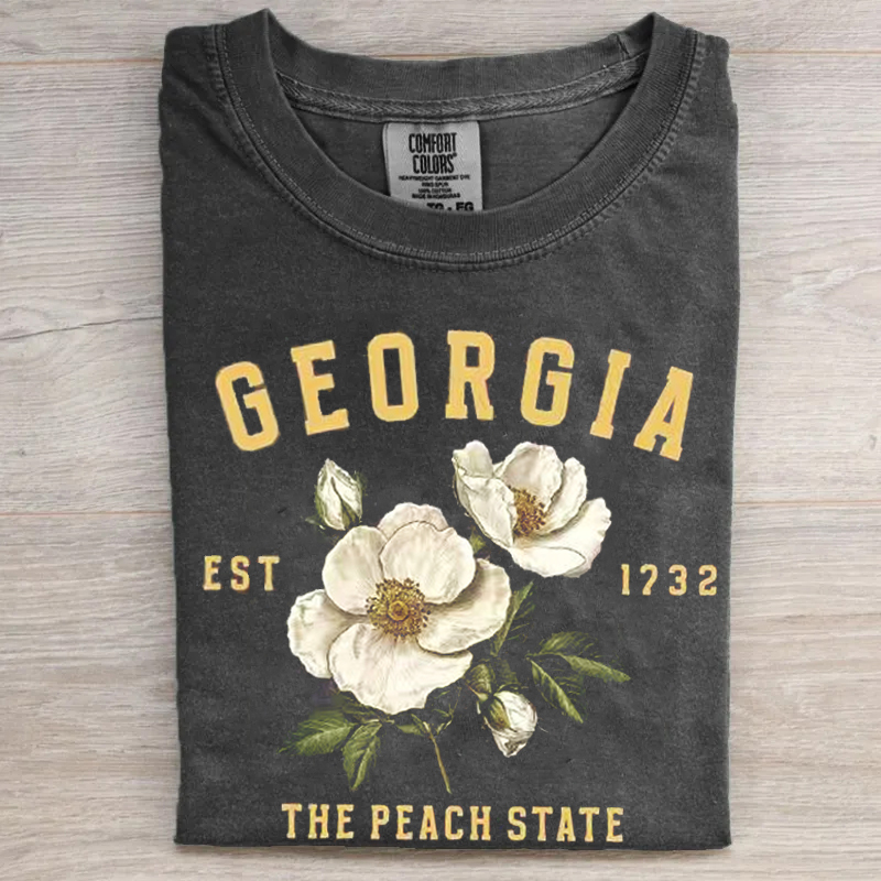Georgia The Peach State T-shirt