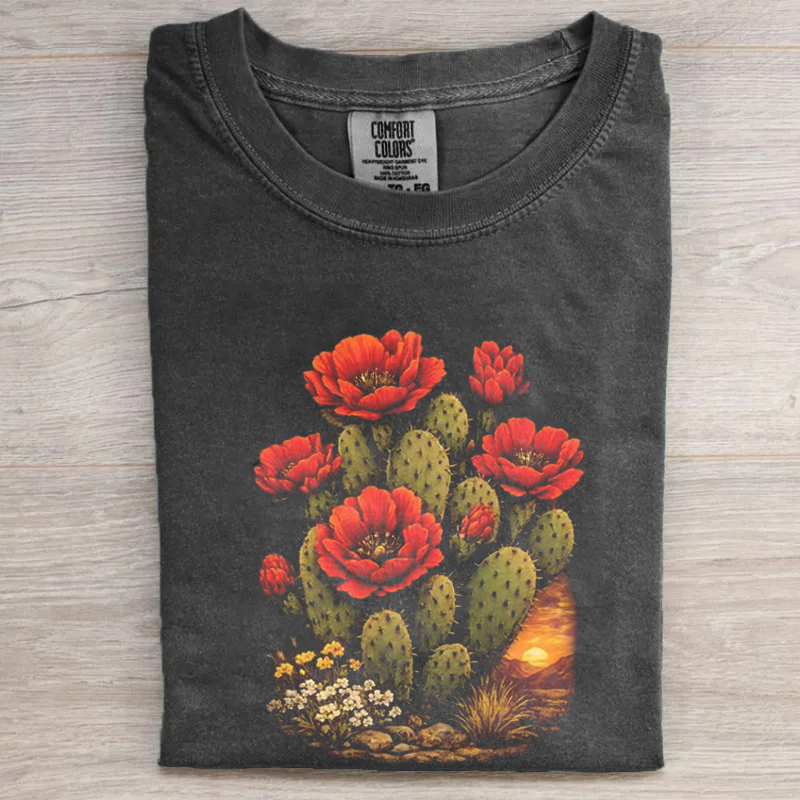 Cactus Flower T-shirt