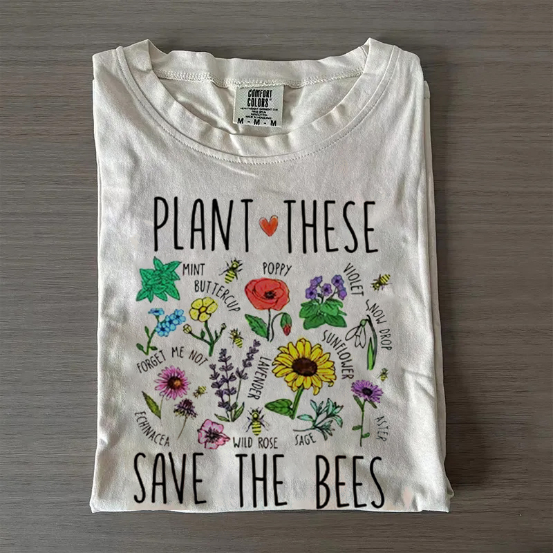 Plant These Save The Bees T-shirt