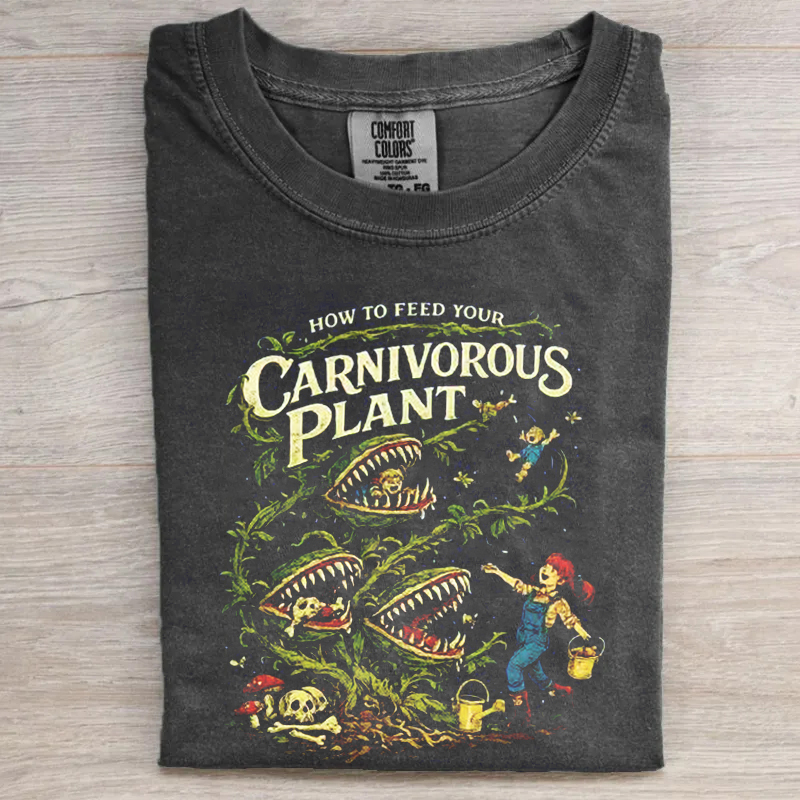 Carnivorous Plant Funny Garden T-shirt