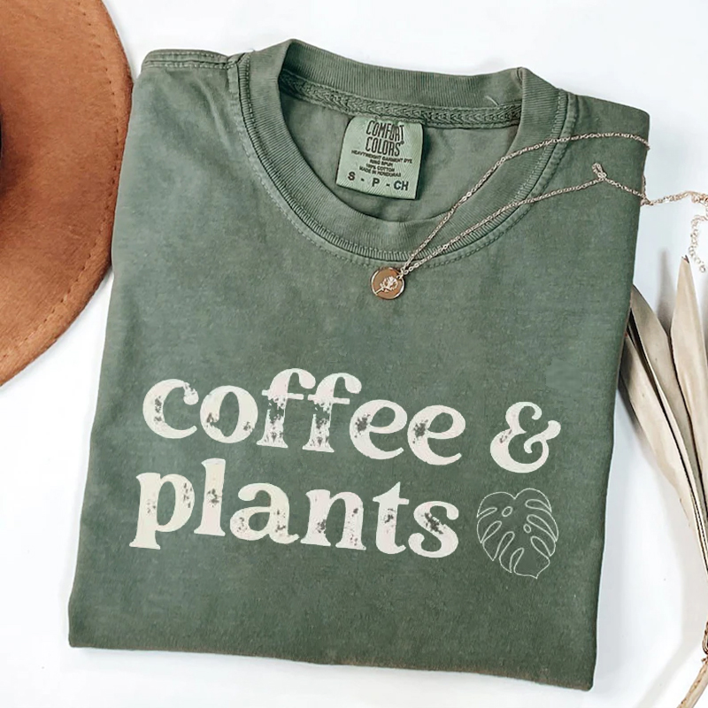 Coffee & Plants T-shirt