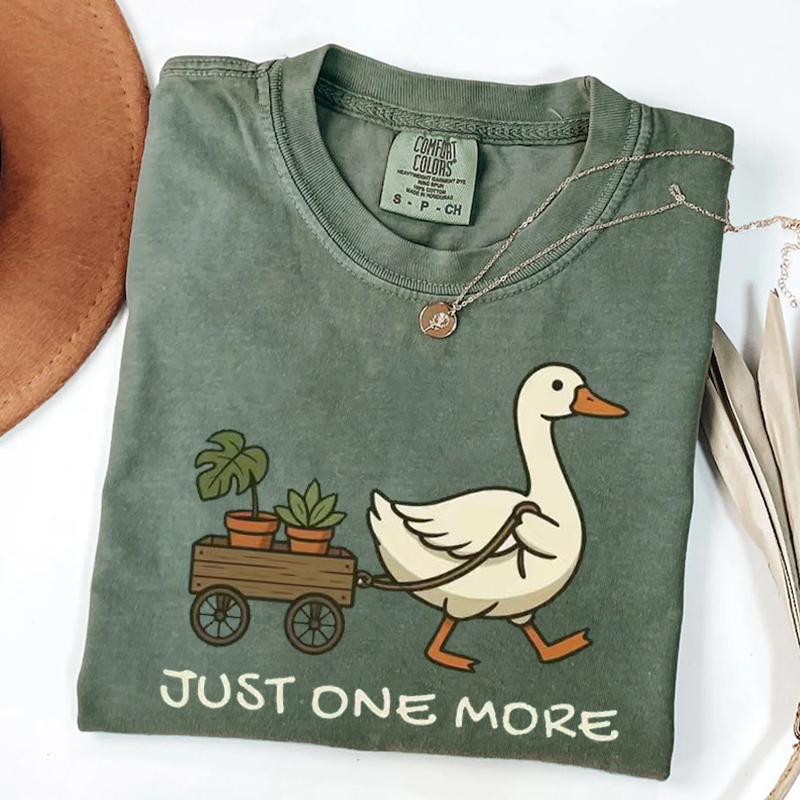 Silly Goose with Houseplant T-shirt