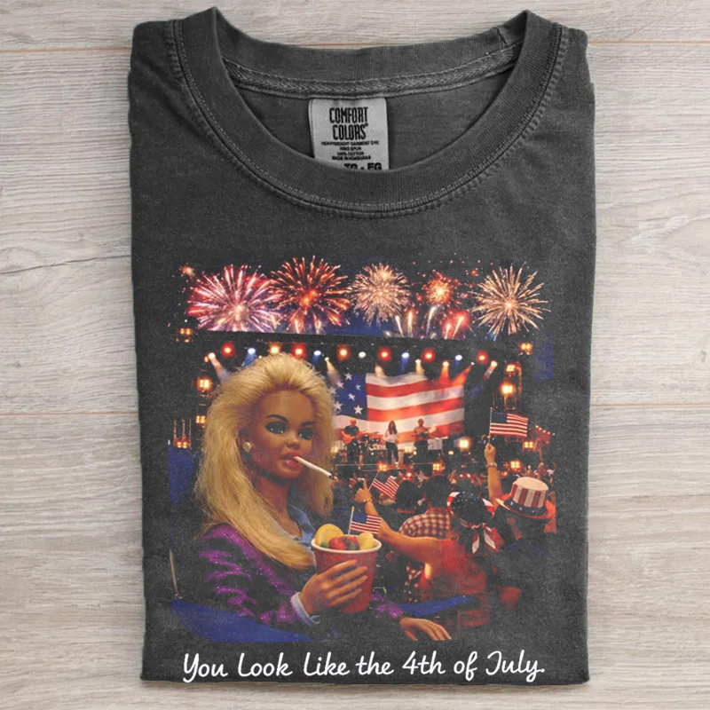 Funny Doll 4th of July T-shirt