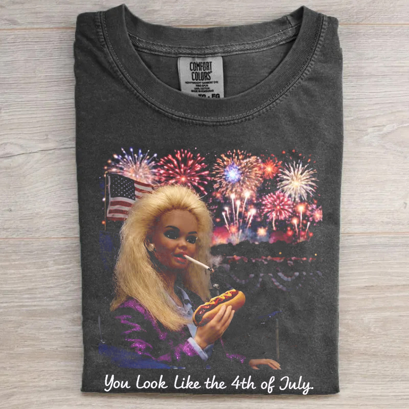 Funny Doll 4th of July T-shirt