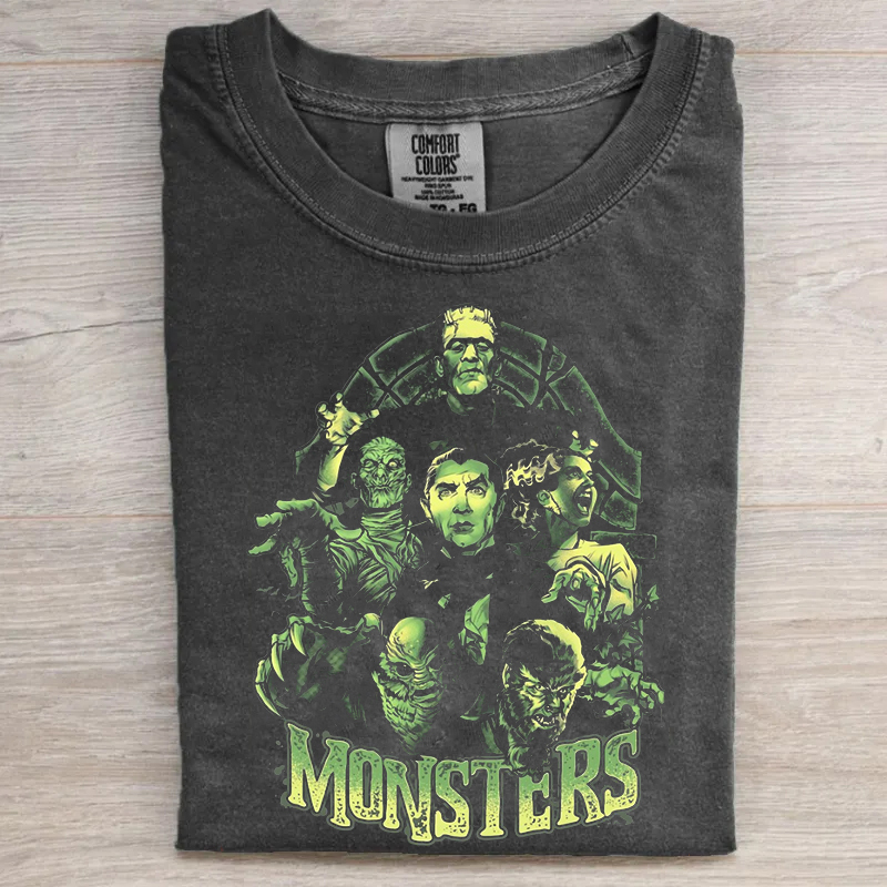 Classic Horror Monsters T-shirt
