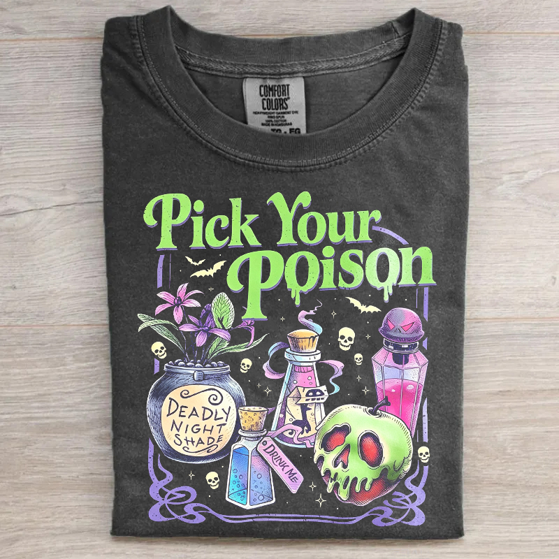 Pick Your Poison Vintage T-shirt