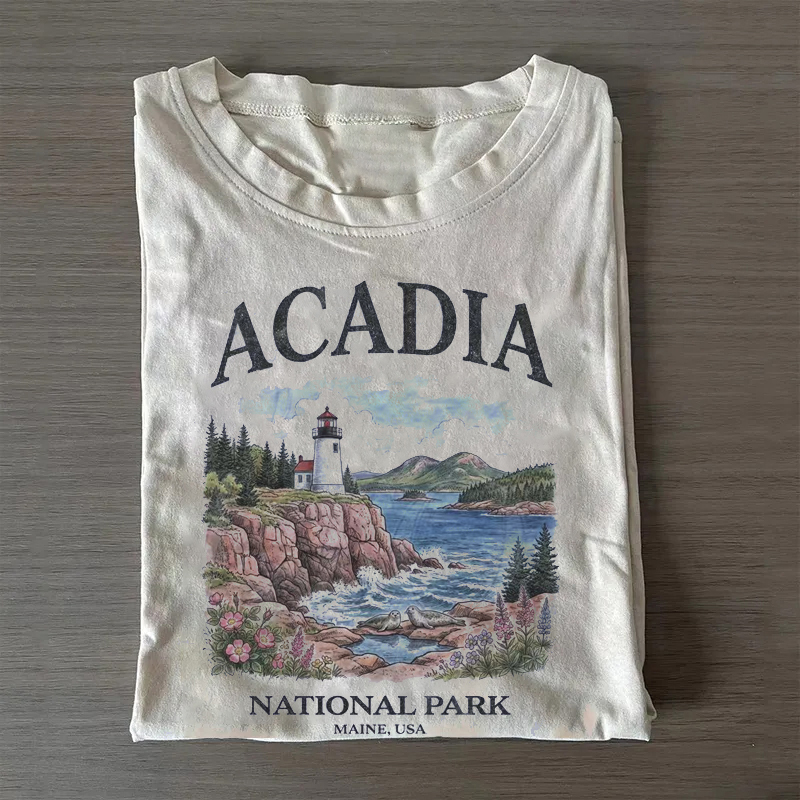 [Copy]Great Smoky Mountains National Park Vintage 90s Graphic T-shirt