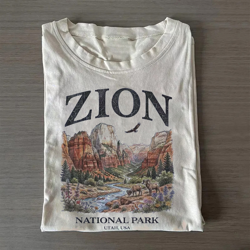 Zion National Park Vintage 90s Graphic T-shirt