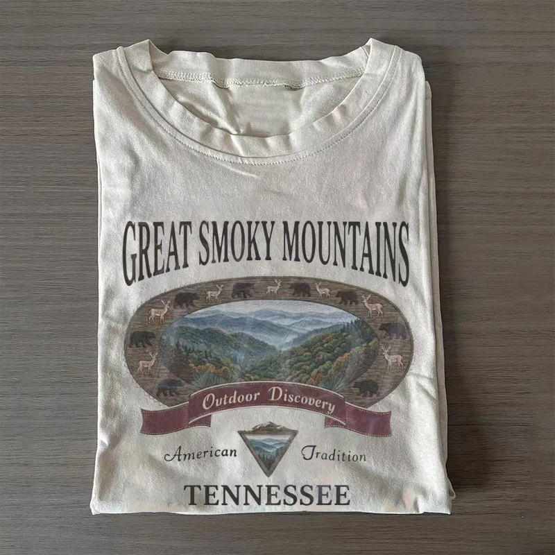 Vintage Great Smoky Mountains Graphic T-shirt