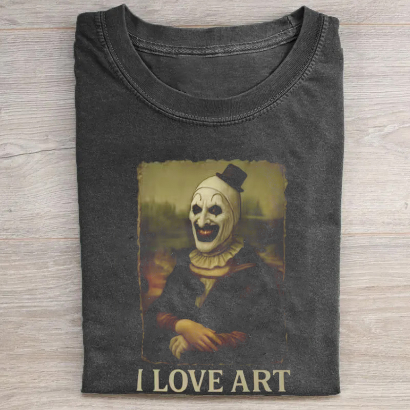 I Love Art The Clown T-shirt