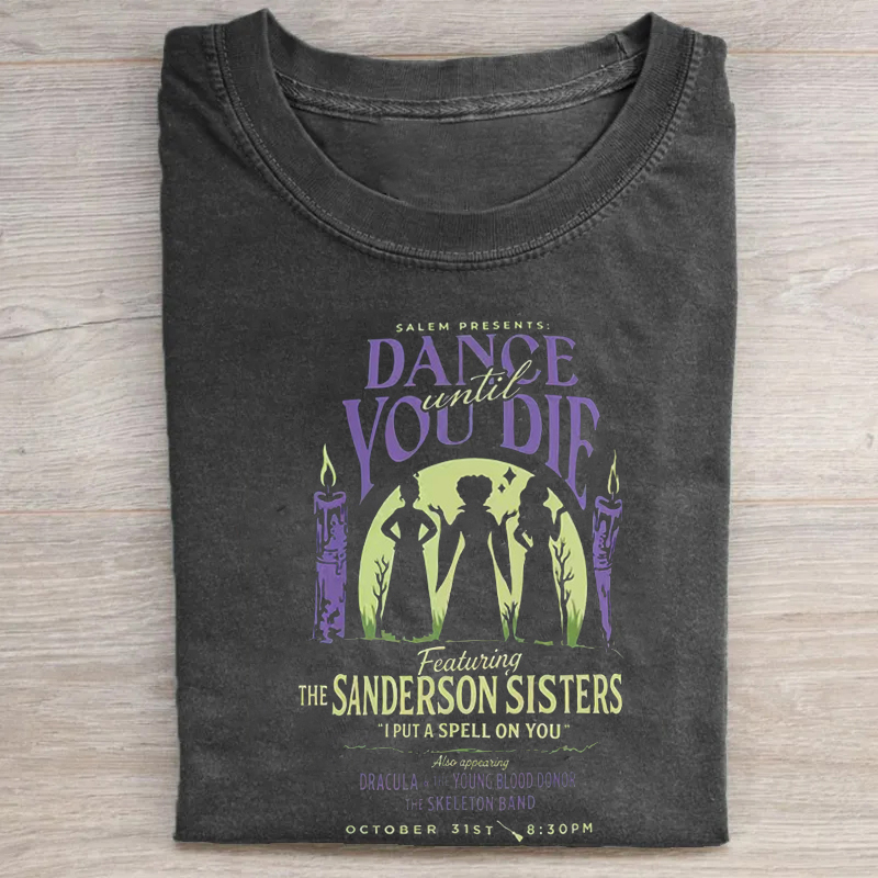 Vintage Dance Till You Die T-shirt