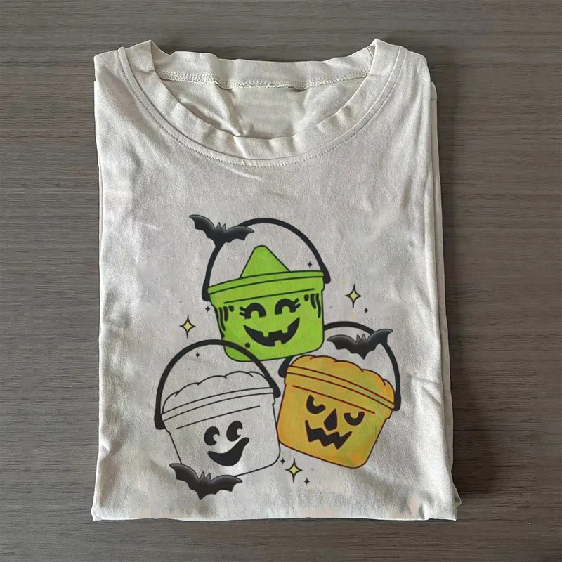 Vintage Halloween Bucket T-shirt