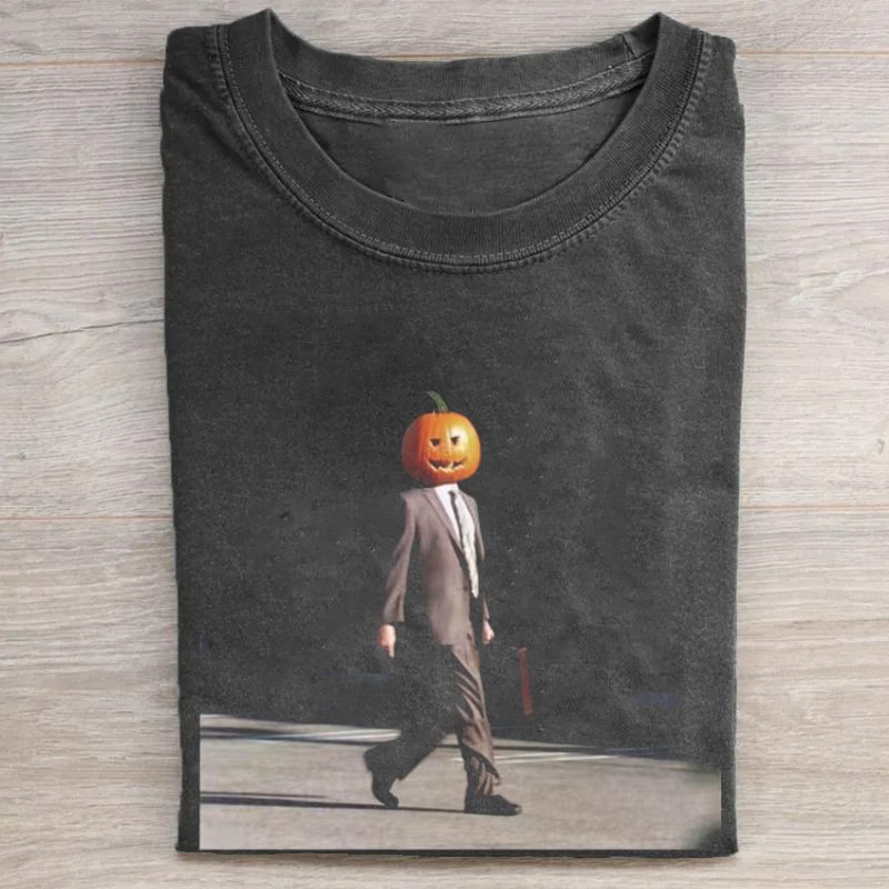 Dwight Pumpkin Head T-shirt