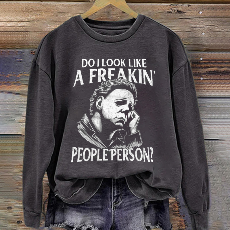 Vintage Horror Movie Sweatshirt