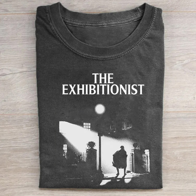 Funny Horror Movie Graphic T-shirt