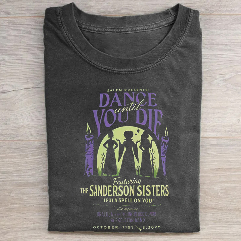 Vintage Dance Till You Die T-shirt