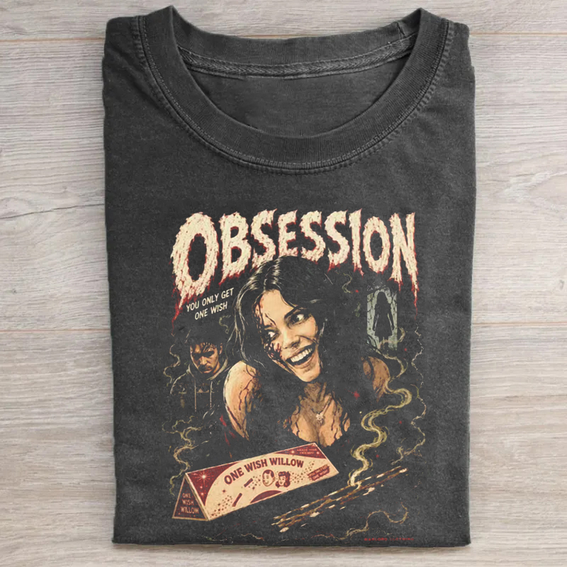 Horror Movie Graphic T-shirt