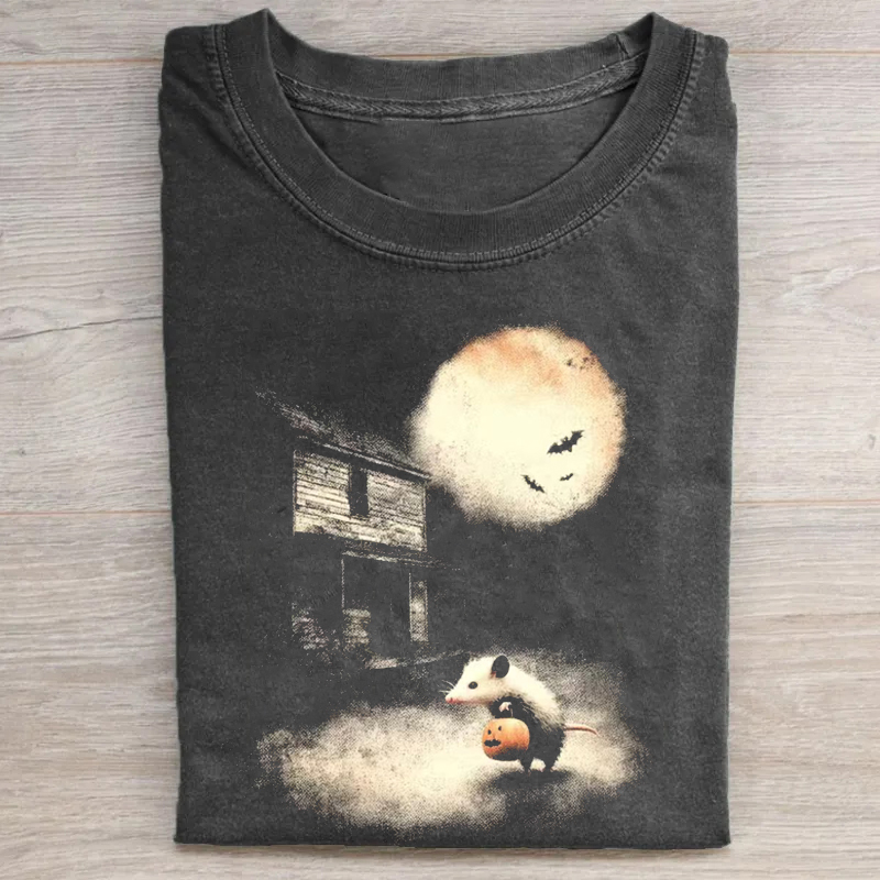 Vintage Opossum Halloween T-shirt