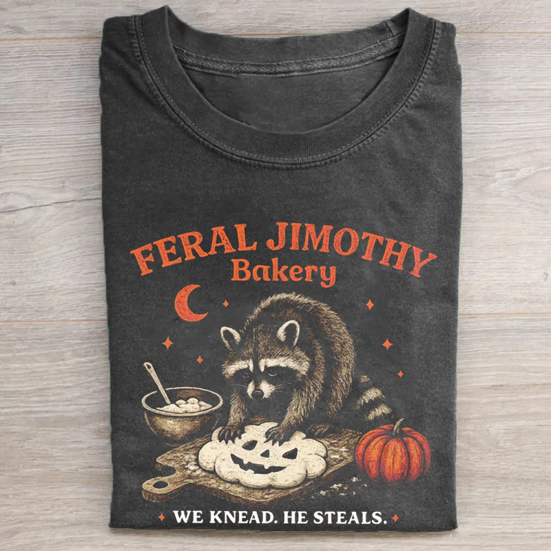 Spooky Season Raccoon Halloween T-shirt