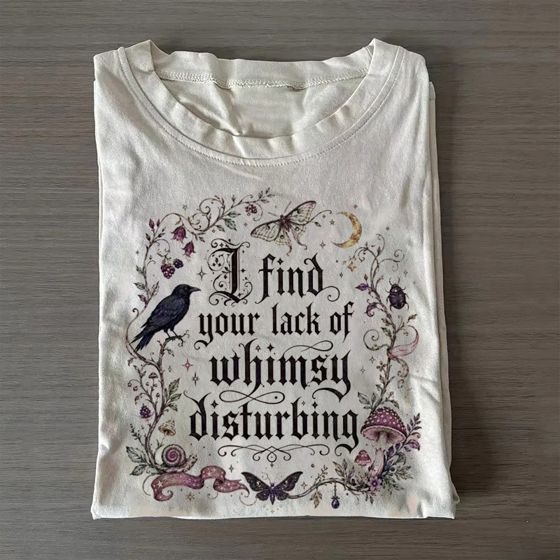 Lack of Whimsy Crow Fall T-shirt