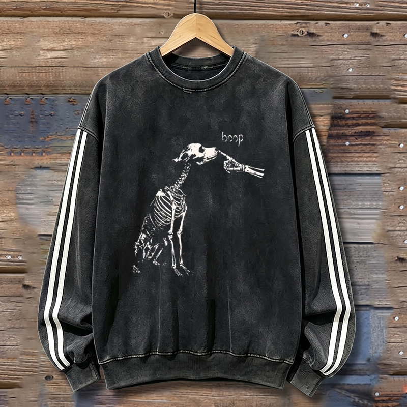 Dog Skeleton Sweatshirt