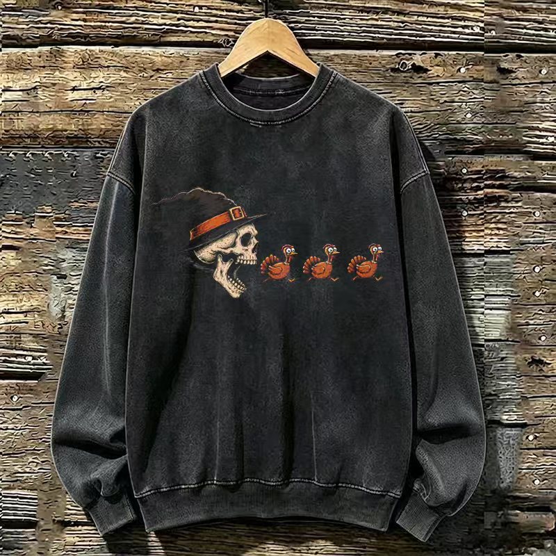 Thanksgiving Skeleton Sweatshirt