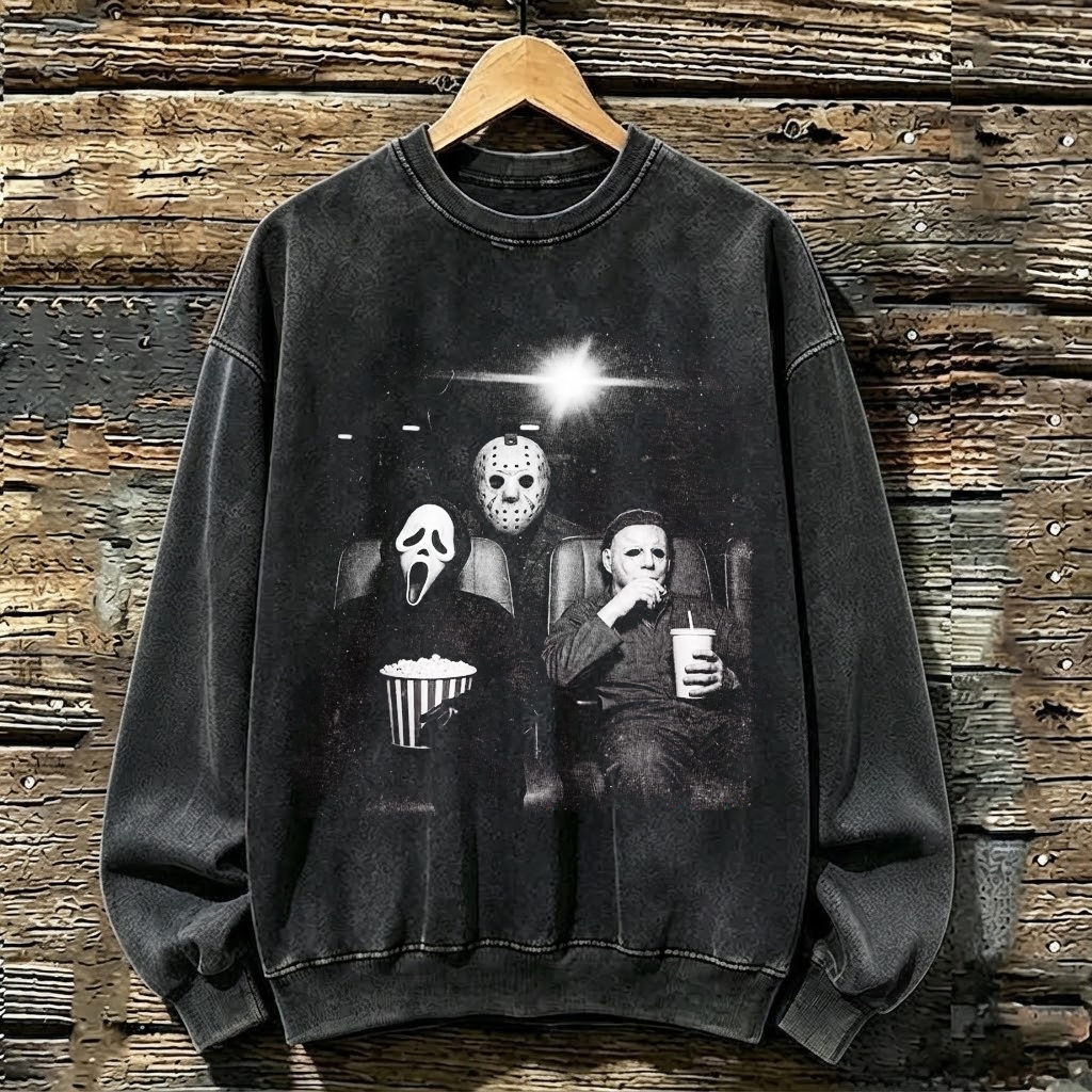 Vintage Horror Movie Sweatshirt
