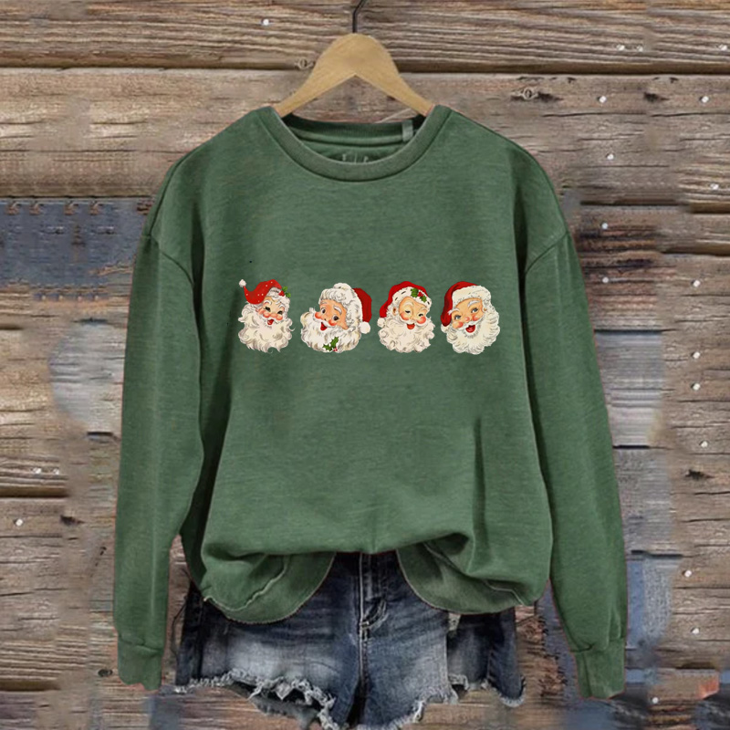 Vintage santa sweatshirt Clearance