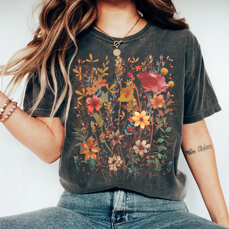 Floral Vintage T-Shirt