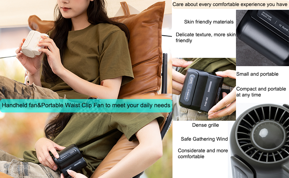 Fan with clip