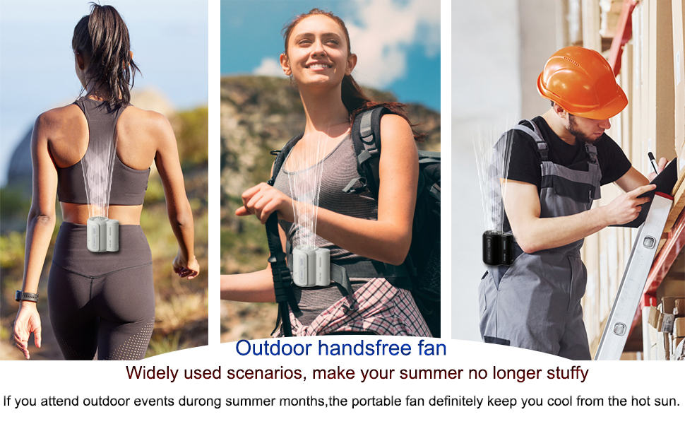 Portable rechargeable personal fan